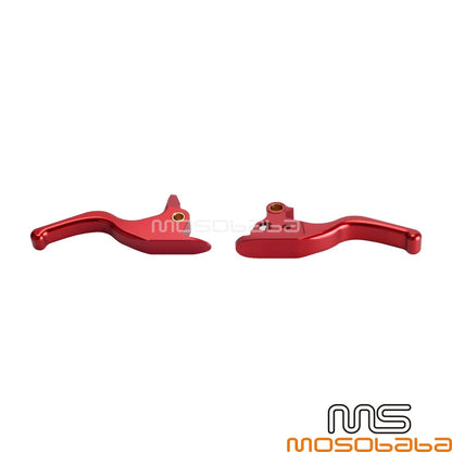 Red Brake Clutch Hand Levers for Harley Softail Slim FLSL FXBB (2018-2023)