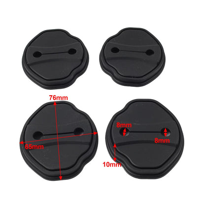 Black Door Lock Protector Cover for BMW X1 U11 U12 i3 i4 i5 2 3 7 Series (2015-2023)