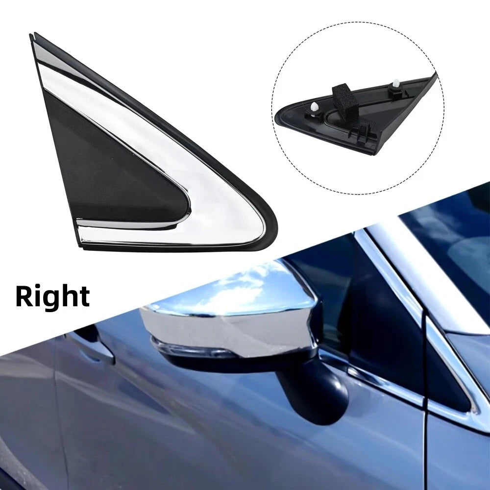 Front Right Side Mirror Corner Triangle Cover Trim for Mitsubishi (2018-2021)