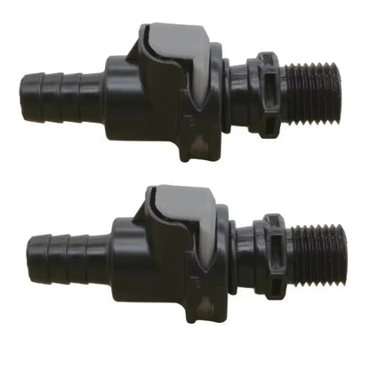 Attwood Spray Connector Fuel Tank Gas Hose Gallon Sprayless Marine 2 Pcs