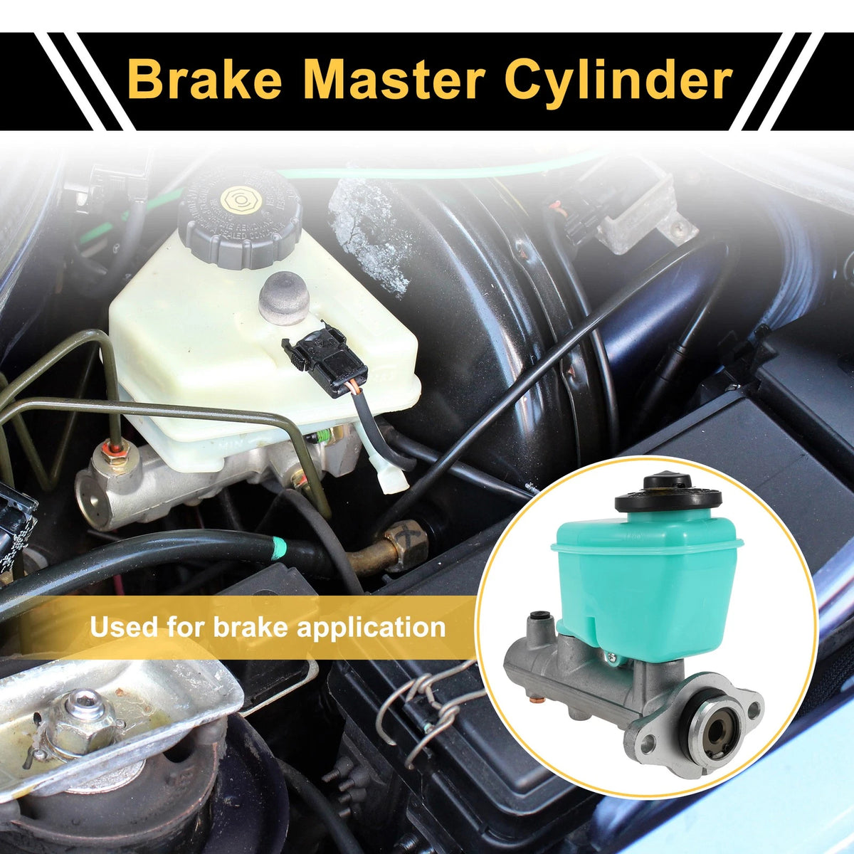 Brake Master Cylinder & Reservoir for Toyota Landcruiser (1996-2003)