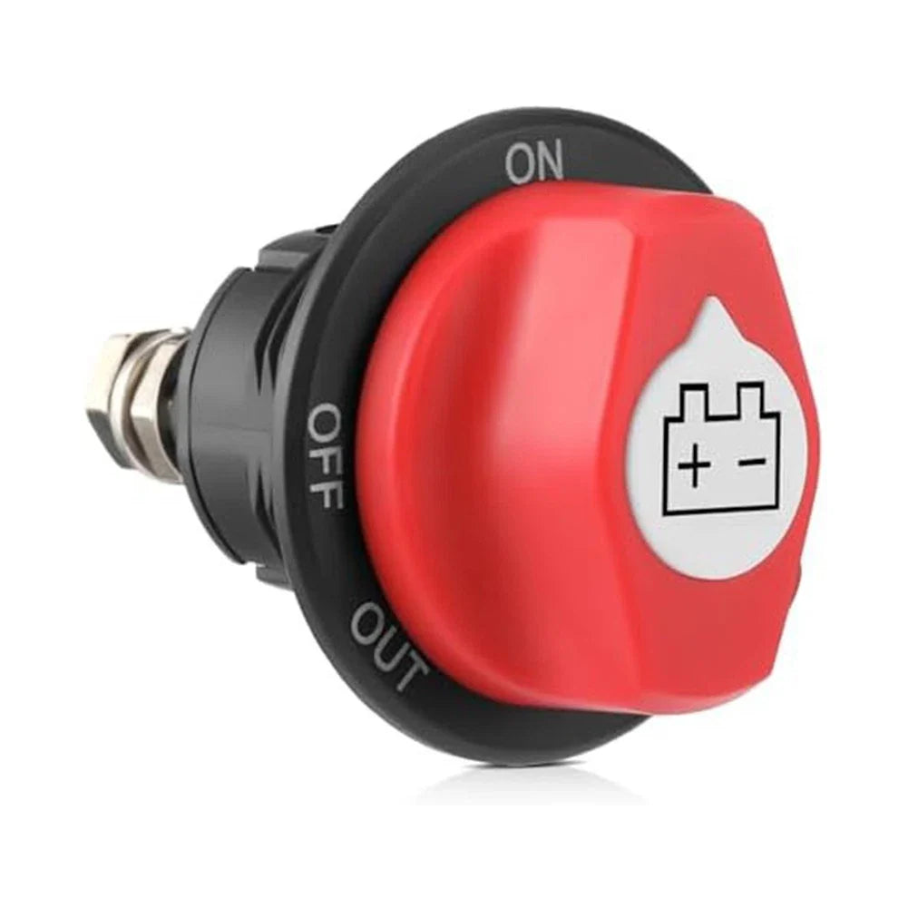 Battery Power Disconnect Switch 12/24V 100A for Boats/RVs/ATVs/Cars