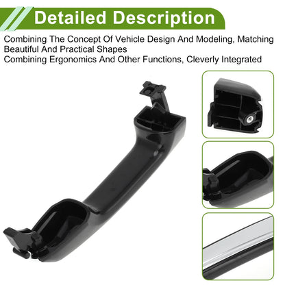 Exterior Door Handle for Toyota Lexus GX460 4Runner Silver Front Right