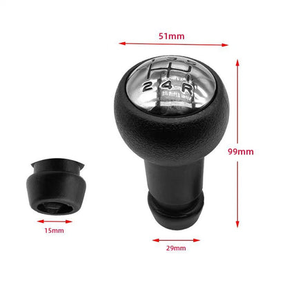5 Speed ABS Manual Gear Shift Knob for Peugeot 106 205 206 306 Citroen C2 C3 C4 (1991-2010)