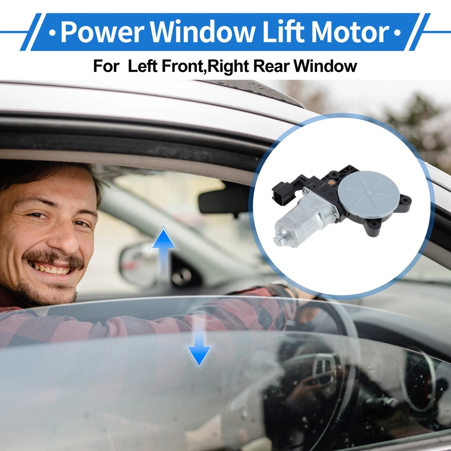 Power Window Regulator Lift Motor for Ford Focus (2012-2018)