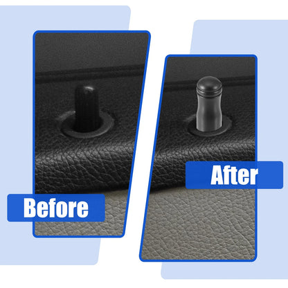 Car Door Lock Rod Knob Black for Honda Civic Si (2002-2005)