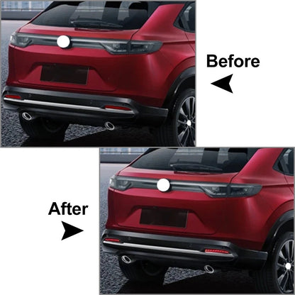 Rear Fog Lamp Brake Light Dynamic Turn Signal Reflector for Honda