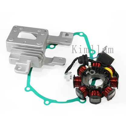 Stator Coil, Rectifier, Gasket for Honda ANF125 Innova 125 (2003-2006)