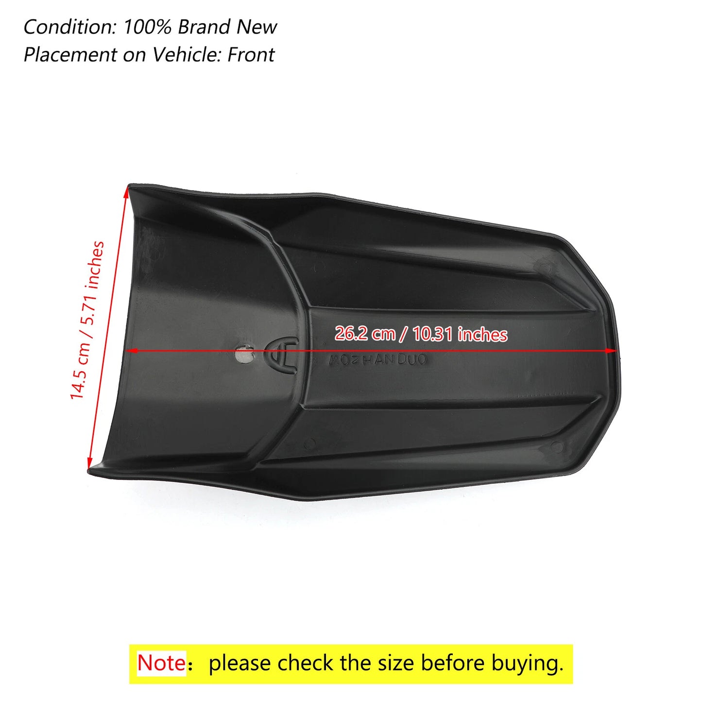 Front Fender Mud Flaps for Honda CB500X (2019-2021)