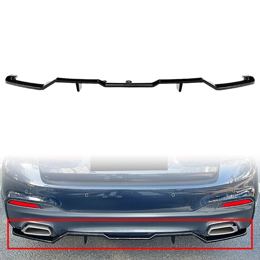 Rear Bumper Splitter Spoiler Lip for BMW 5 Series G30 G31 M Sport (2018-2020)