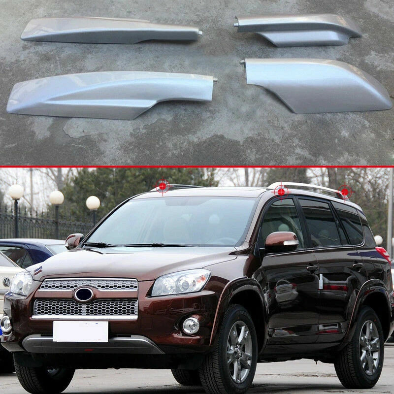 Roof Rack Cover Rail End Shell for Toyota RAV4 (2006–2012)