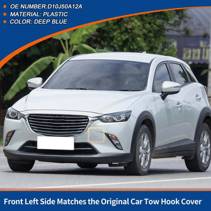 Tow Hook Cover for Mazda (D10J50A12A) Deep Blue (2014-2019)