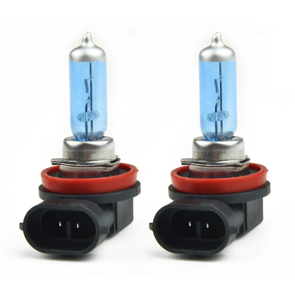 H11 1 Pair 55W 12V Headlight Halogen Bulbs Luminous Fog Lamp for Car