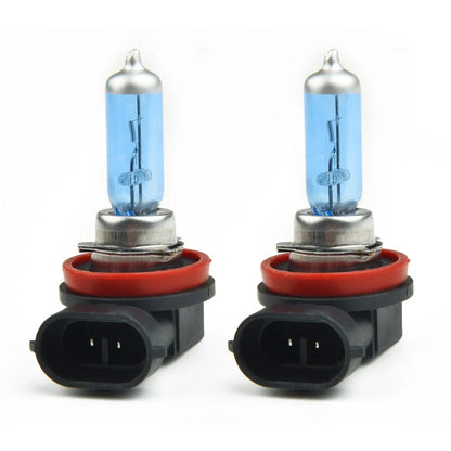 H11 1 Pair 55W 12V Headlight Halogen Bulbs Luminous Fog Lamp for Car