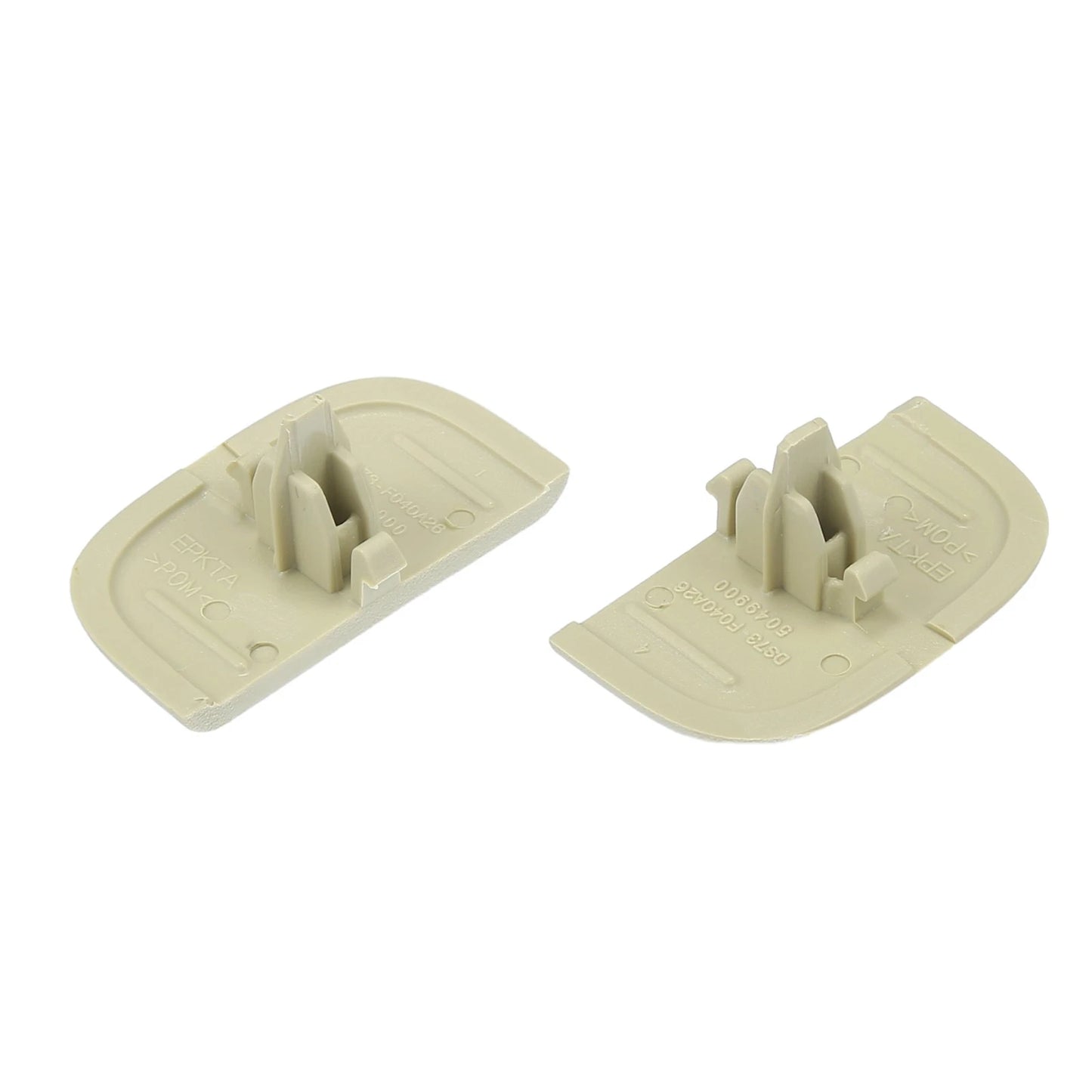 Beige Sun Visor Cap Clips for Ford Edge (2015-2023)