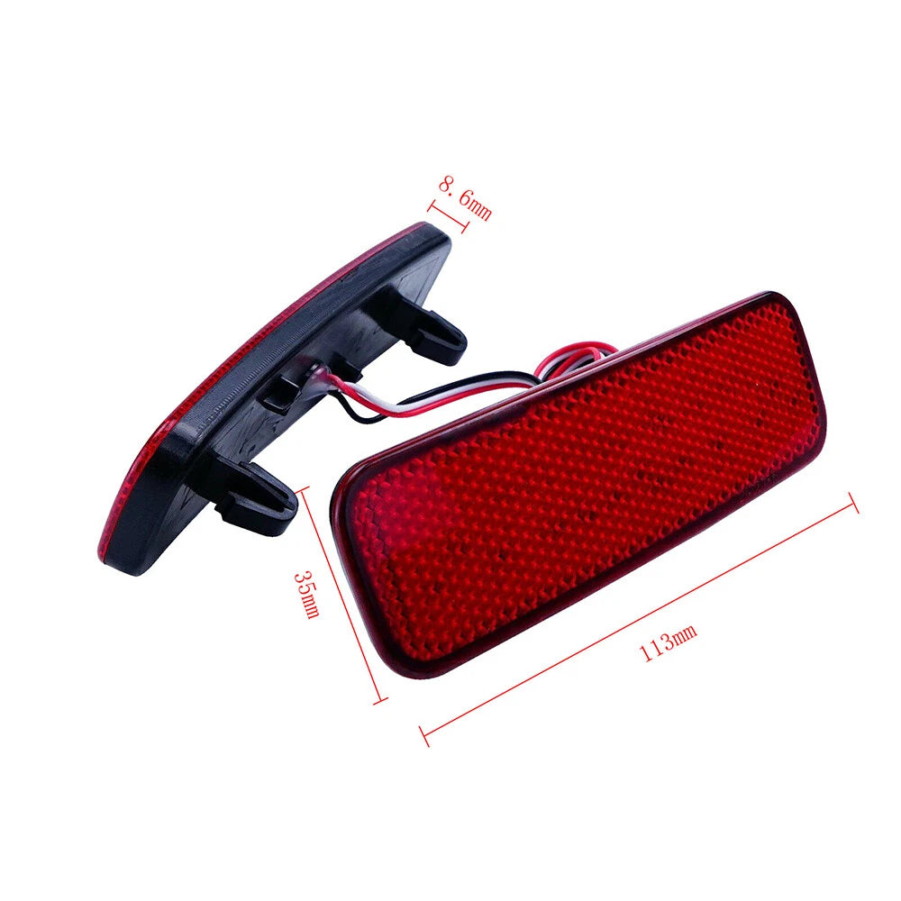 LED Bumper Reflector Tail Brake Lamp for Ford Transit Connect (2013–2020)