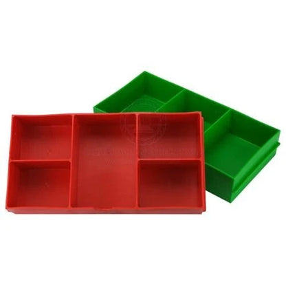 Access Hatch Storage Box for Caravan/Boat/RV White Lid 5 Drawers