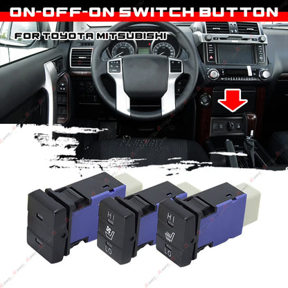 ON-OFF-ON Center Console Dashboard Control Switch Button for Toyota/Mitsubishi