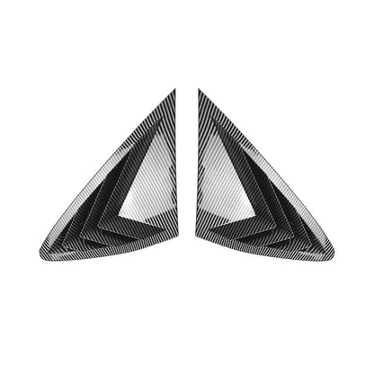 2 x Carbon Look Rear Side Window Louvers for Benz GLC C253 (2016-2022)