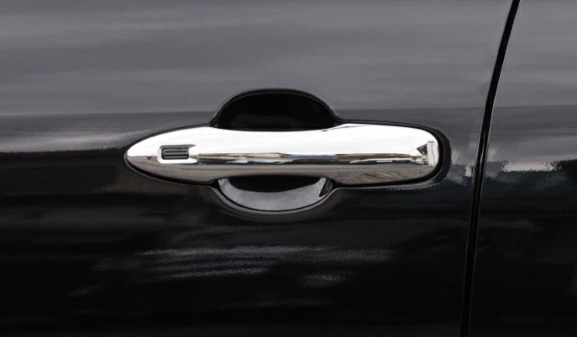 Front Door Handle Lid Cover Trim for 2023-2024 Toyota Prius 2 x ABS Chrome (2023-2024)