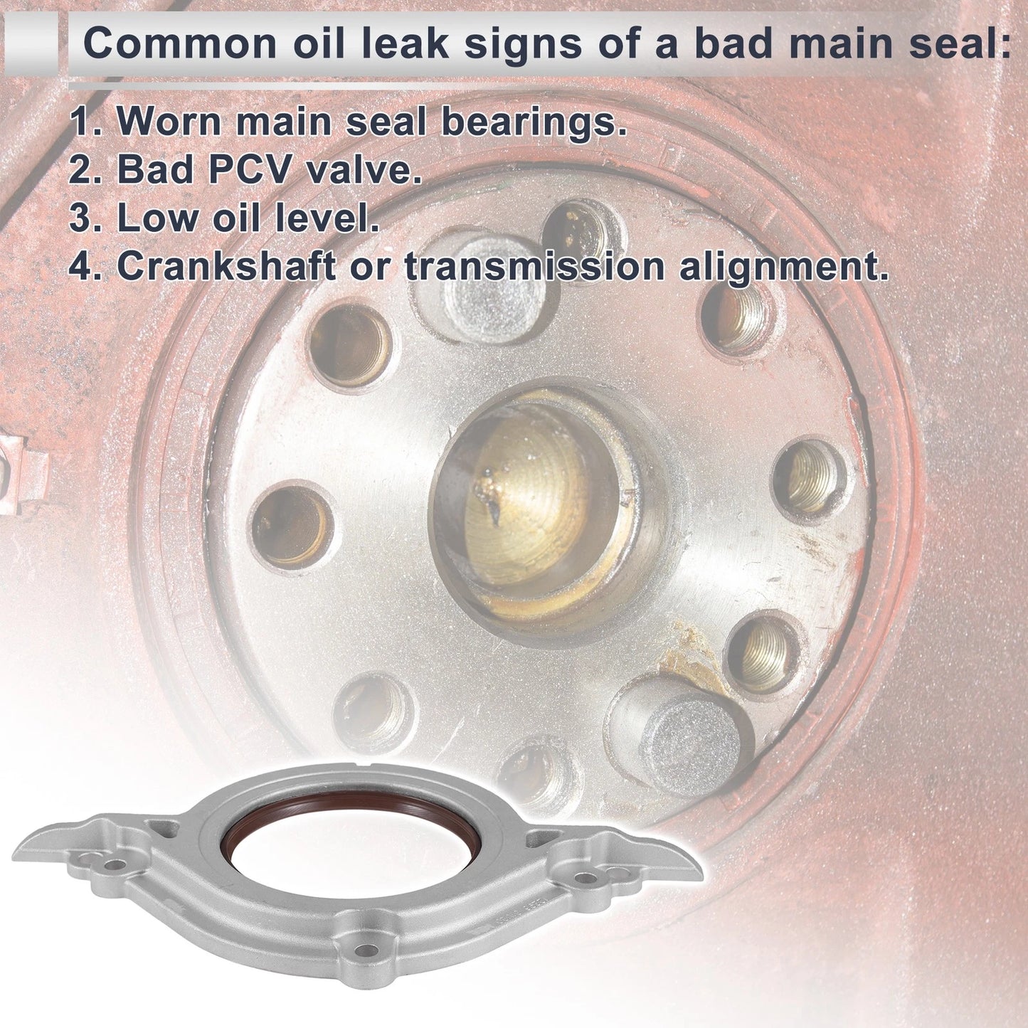 Rear Crankshaft Oil Seal for Nissan Maxima (1995-2003)