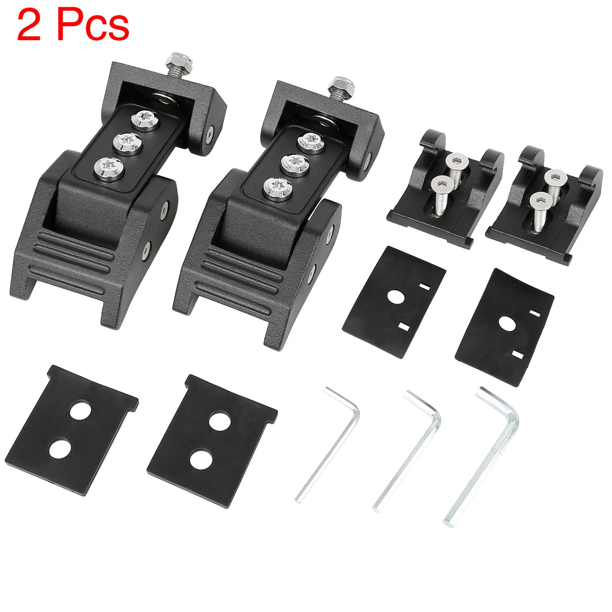 Car Hood Latch Lock Kit for Jeep Wrangler JK JKU (2007-2017)