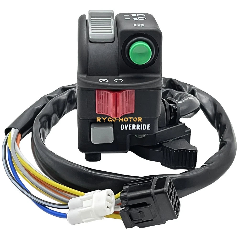 Left Handlebar Start Switch Headlight for Suzuki KingQuad (2007–2010)