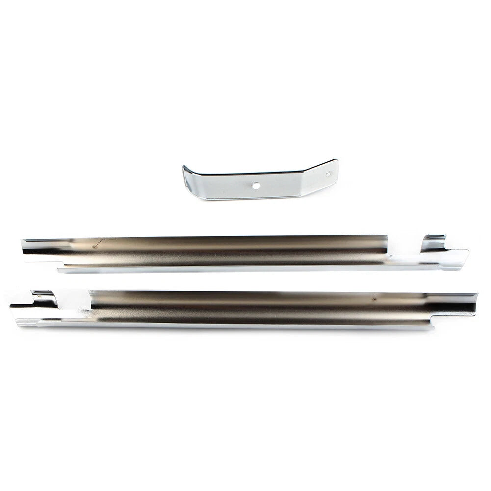 Chrome Down Tube Frame Covers for Harley Softail Twin Cam (2000-2006)