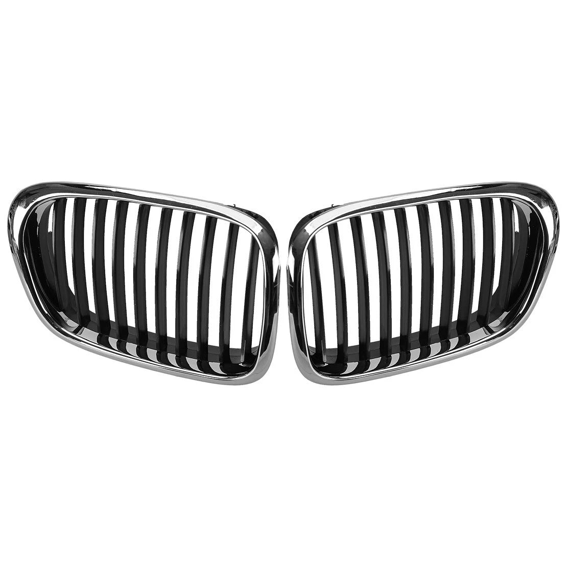 2 x Kidney Radiator Grille Ventilation Grill for BMW 5 E39 M5 (1999-2003)