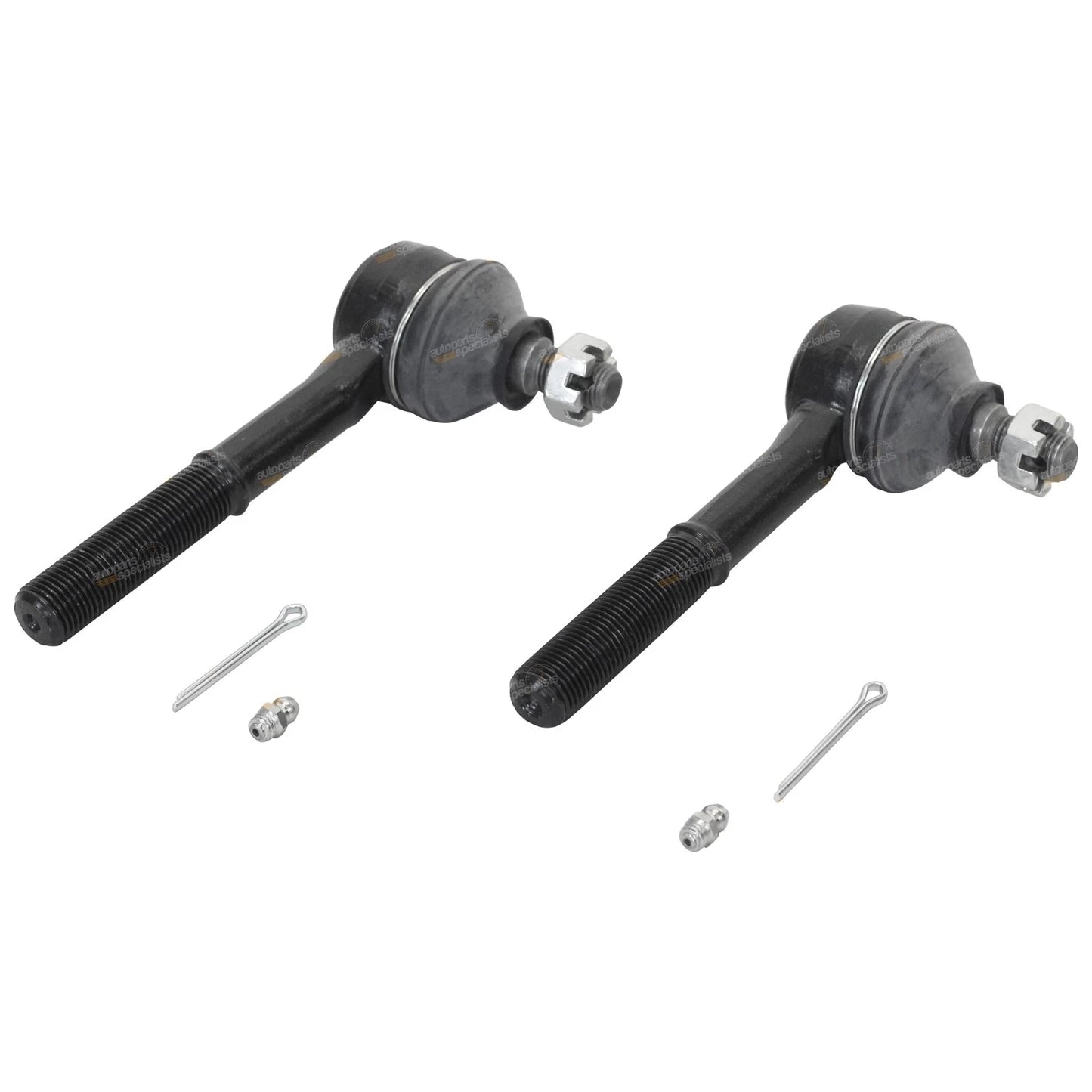 2x Front Outer Left & Right Tie Rod Ends for Nissan Terrano II WD21 (1993-1996)