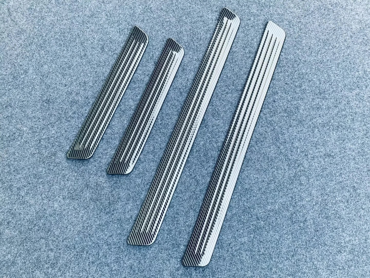 Outer Door Sill Scuff Plate Cover Trim for Toyota Prius (2023-2024)