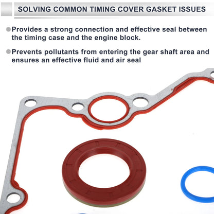 Engine Timing Cover Gasket Set for Jeep Commander (2006-2009)