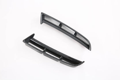 Carbon Fiber Fog Light Eyebrow Cover Trim for Hyundai Tucson (2022)
