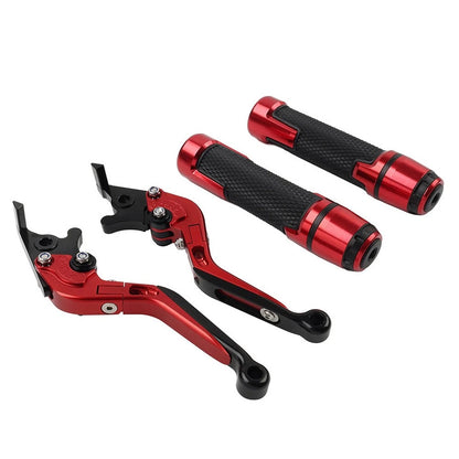 Folding Extendable Brake Clutch Levers & Handlebar Grips for BMW C650GT C600 (2012-2018)
