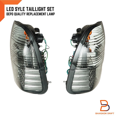 LED Smoke Tail Light for Mitsubishi Triton MK Ute (1996-2005)