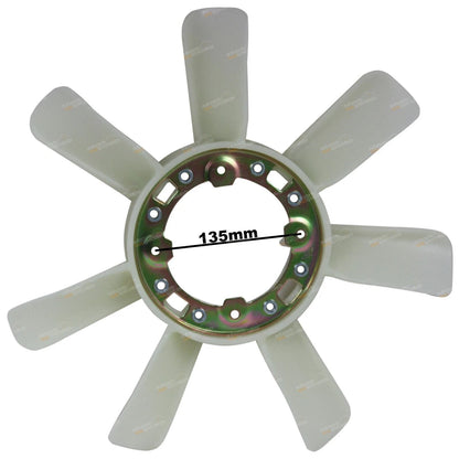7-Blade Cooling Engine Radiator Fan for Hilux LN85 LN86 2L 2.4L 3L 2.8L