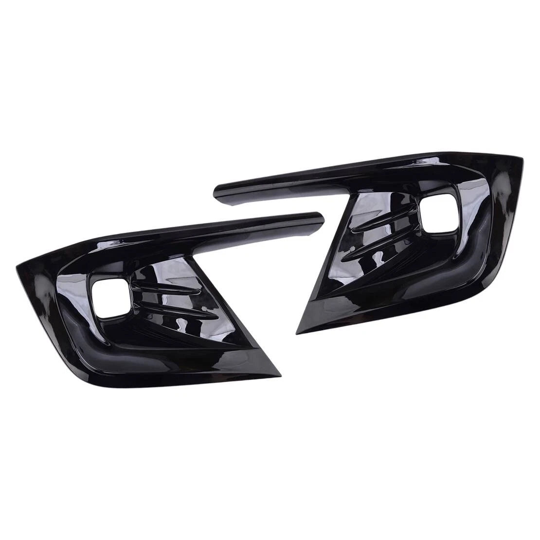 Black Fog Light Covers for Honda Civic 11th (2022-2024)