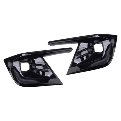 Black Fog Light Covers for Honda Civic 11th (2022-2024)