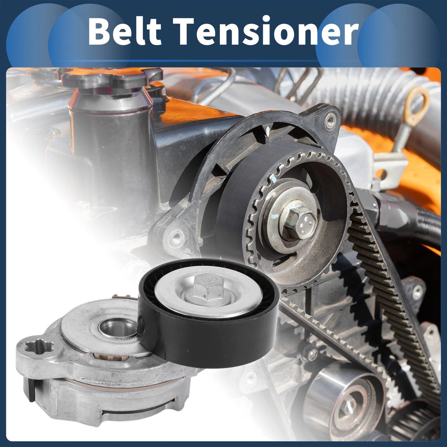 Belt Tensioner for Volvo S60 (2010-2015) 1 Pc Metal