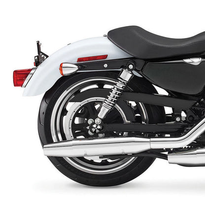 Black Rear Axle Nut Cover for Harley Softail Fatboy Dyna (2009-2023)