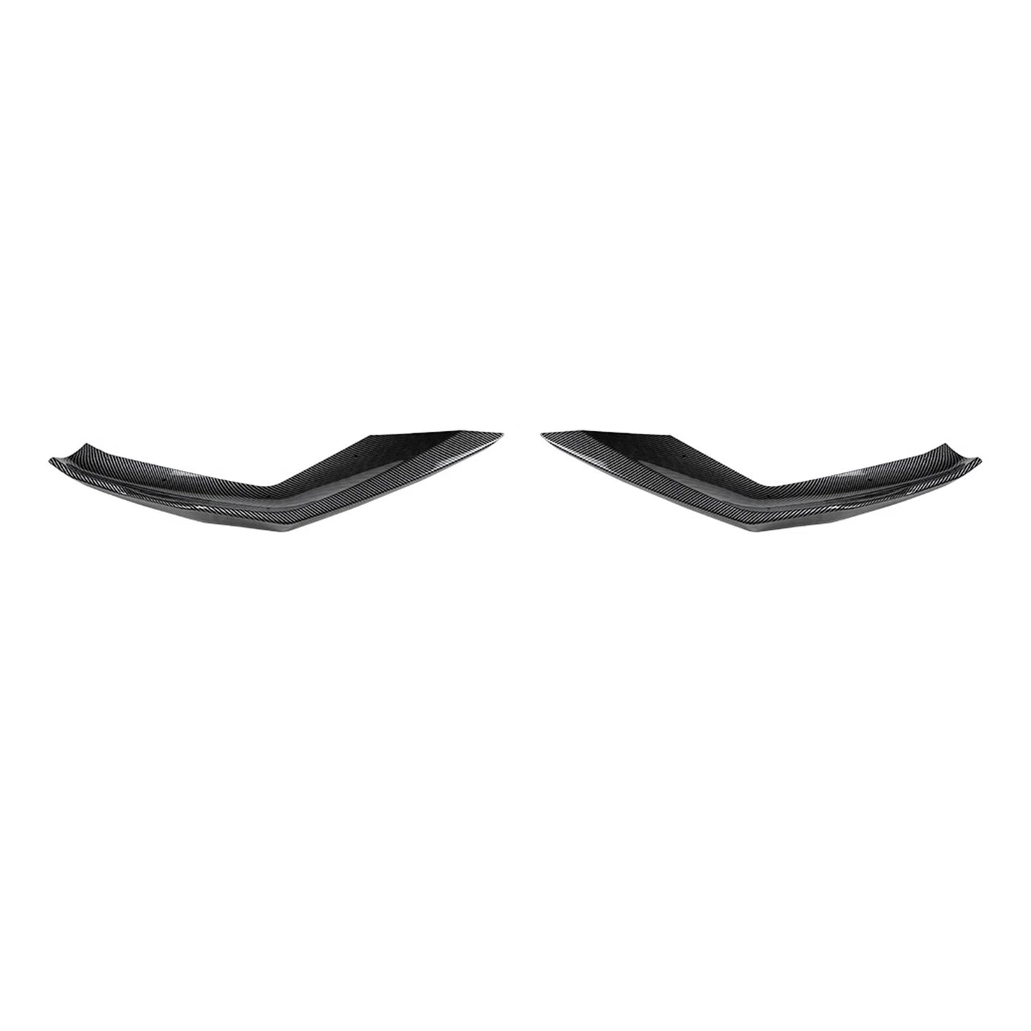 2 x Front Side Spoiler Lip Covers for BMW 5 Series M5 F90 LCI (2021-2024)