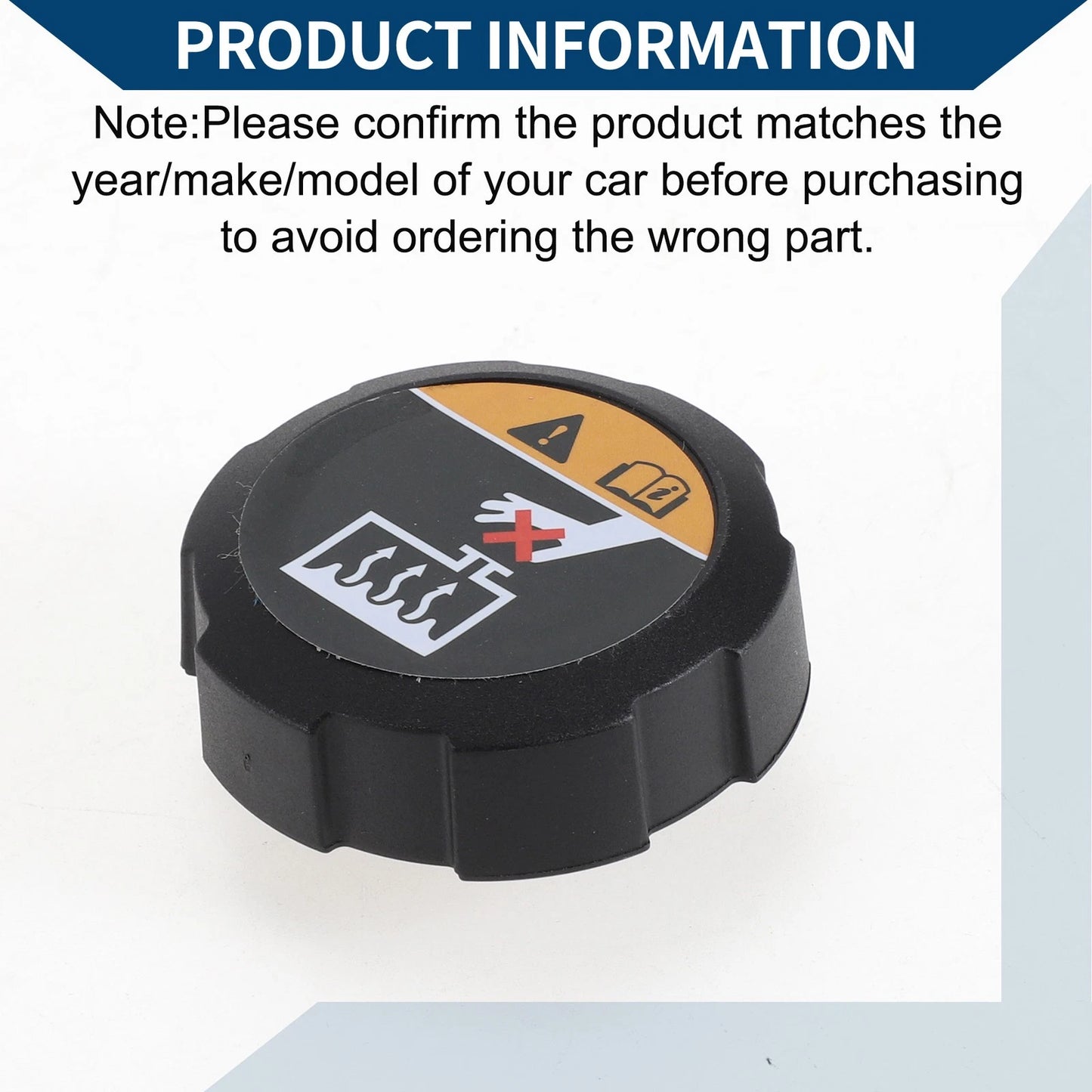Coolant Cap for Hyundai Tucson Elantra Veloster Kona Kia Niro (2011-2023)