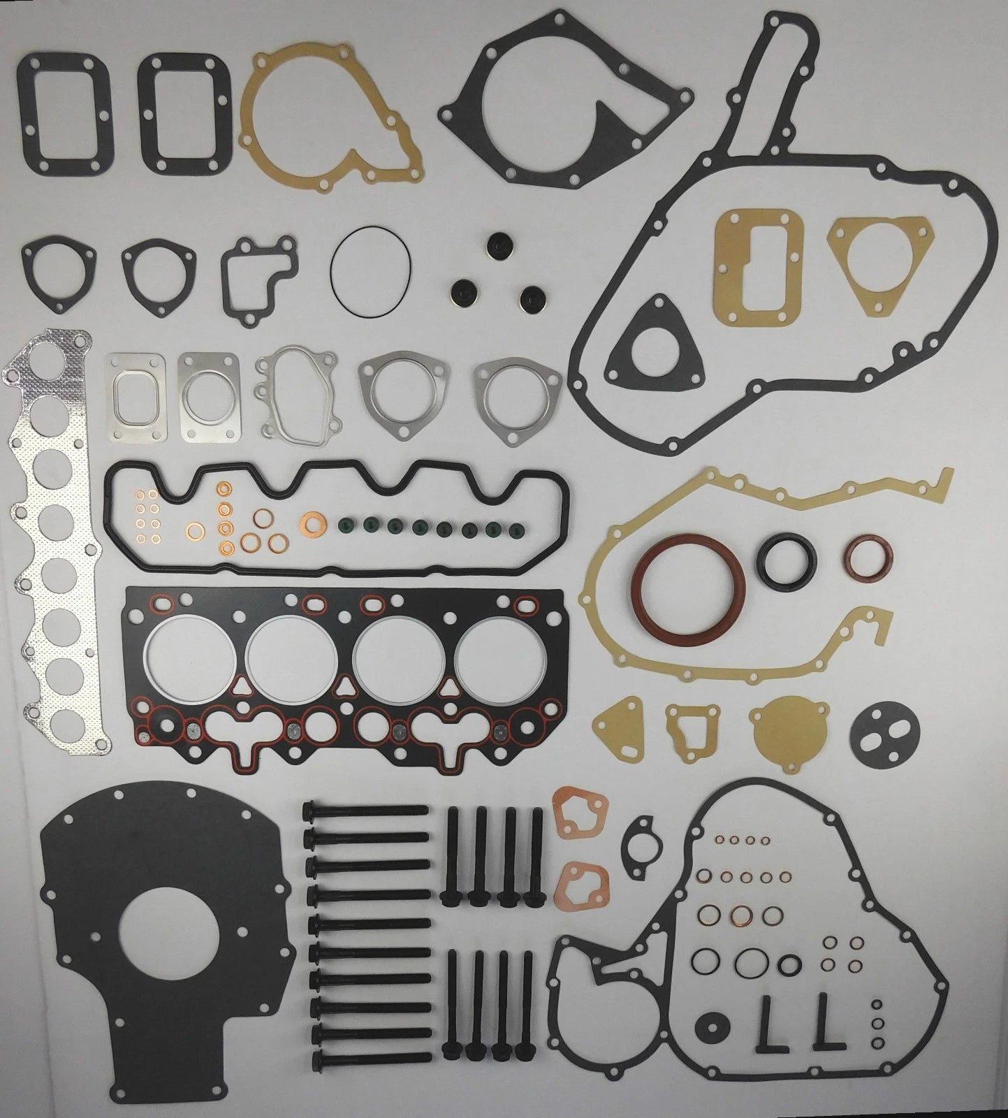 Full engine head sump gasket set bolts 1.6mm for Defender Discovery