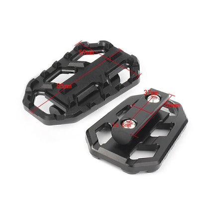 Black/Titanium Front Footpegs for BMW R Nine T Scrambler (2016-2017)