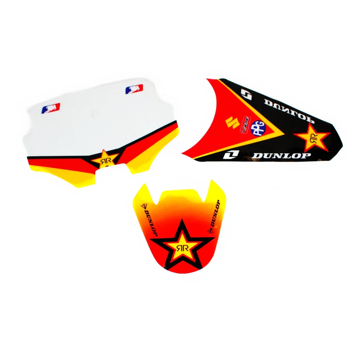 3M Rockstar Decals Graphics Stickers for TTR110 Dirt Bike