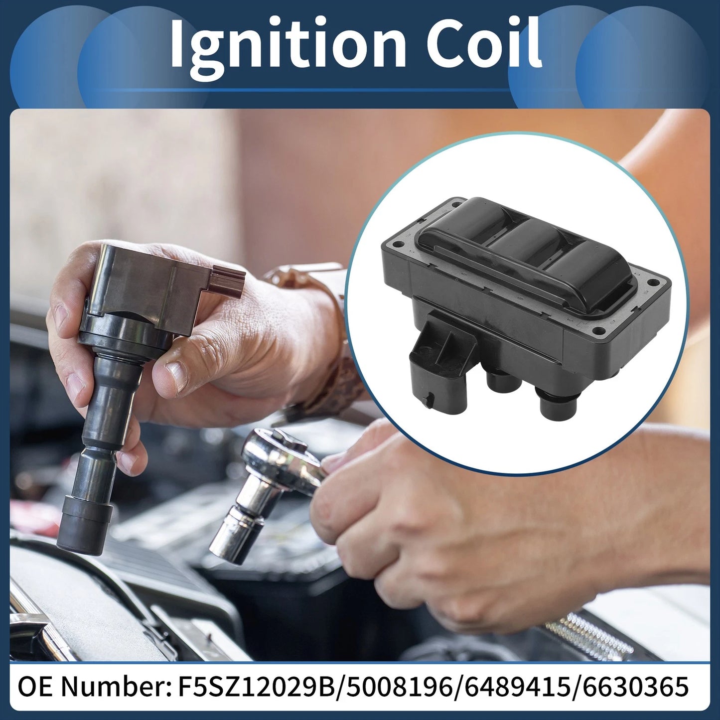 Ignition Coil Pack for Ford Contour 1995-2000 (2 x Ignition Coils)