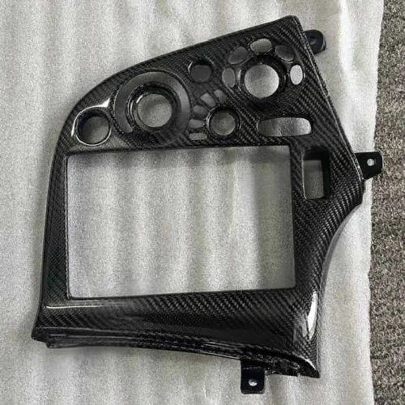 RHD Carbon Fiber Replace Center Navigation Screen Frame for Mazda RX-7 RX7 FD3S