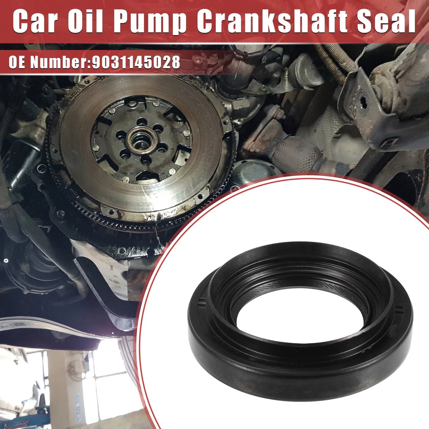 Crankshaft Seal for Toyota Land Cruiser 2007-2015 (2 x Seals)