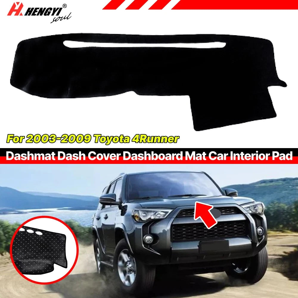 Anti-Sun Dashboard Dash Mat Sun Cover Pad for Toyota 4Runner (2003–2009)