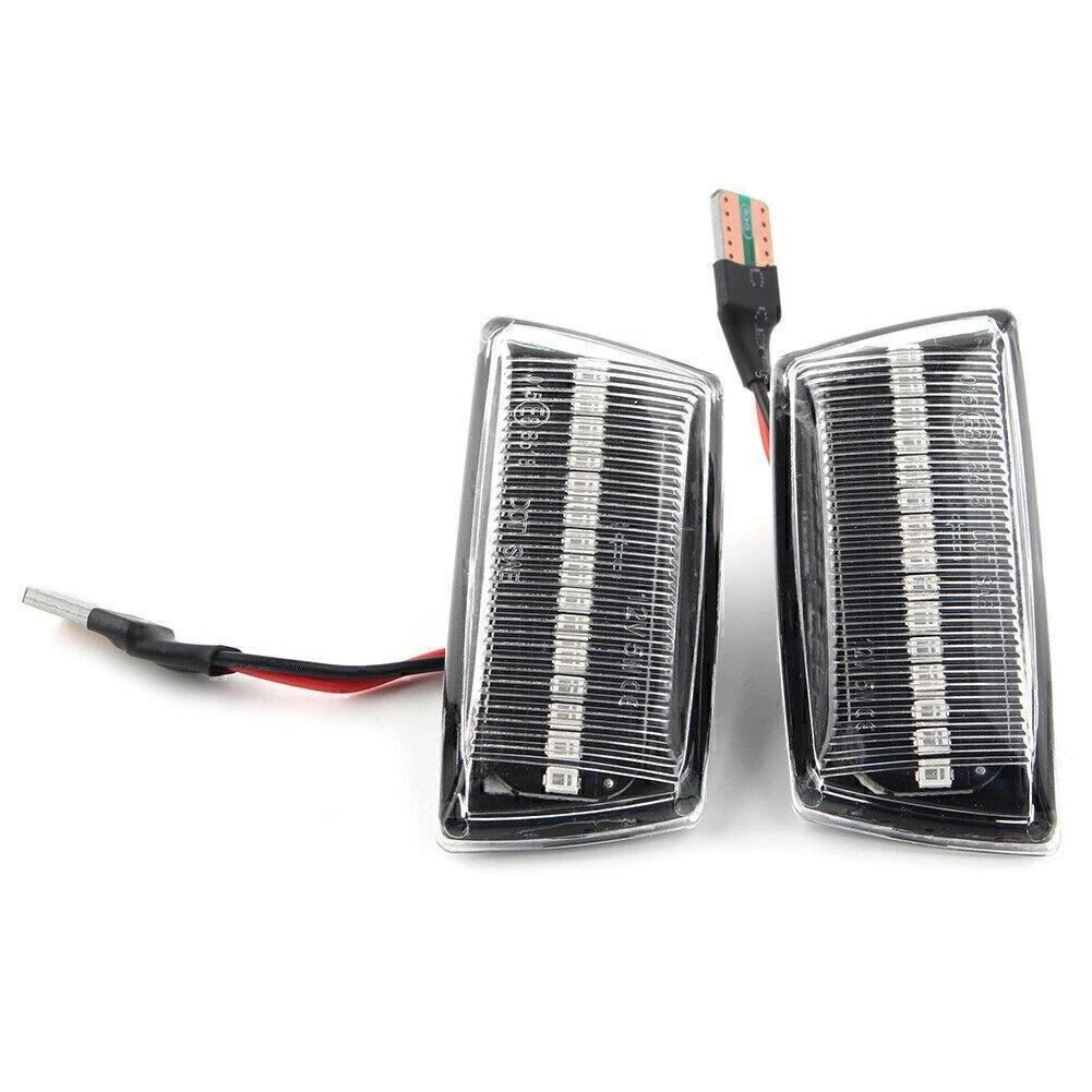 LED Dynamic Side Marker Lights for Opel Astra H MK5 Zafira B MK2 Clear